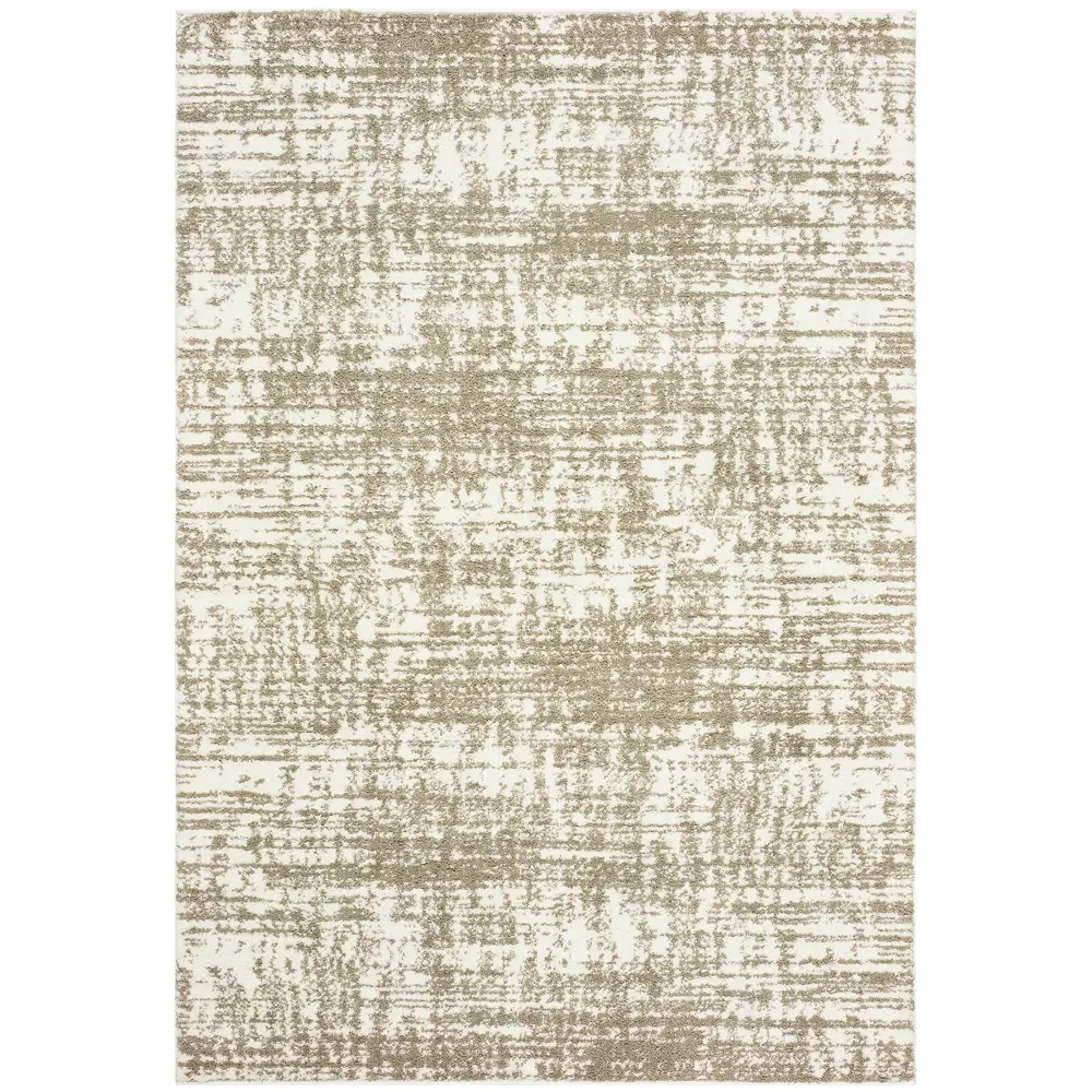 Verona 1803J Ivory/ Taupe Indoor Area Rug - 2' x 3'