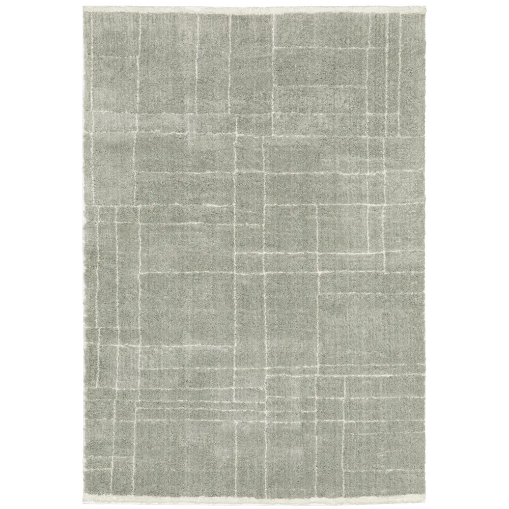 Verona 752G6 Grey/ Ivory Indoor Area Rug - 7'10