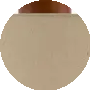 Fixture: Dark Brown; Shade (Outside): Beige; Shade (Inside): White; Cord: Black