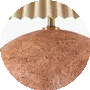 Body: Blush; Base: Blush; Shade: Wheat; Finial: Blush; Harp: Metallic - Nickel; Cord: Translucent