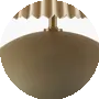 Body: Gray; Base: Gray; Shade: Wheat; Finial: Gray; Harp: Metallic - Nickel; Cord: Translucent