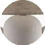 Body: White; Shade (Outside): Wheat; Shade (Inside): White; Finial: Metallic - Silver; Harp: Metallic - Nickel; Cord: Translucent