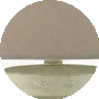 Body: Cream; Shade (Outside): Beige; Shade (Inside): White; Finial: Metallic - Brass; Harp: Metallic - Brass; Cord: Translucent
