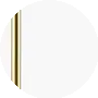 Body: Metallic - Brass; Base: Metallic - Gold; Shade: White; Cord: Translucent