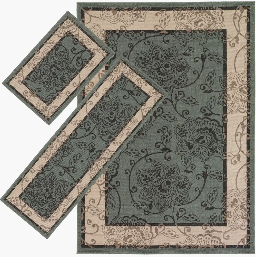 Awalf AWALF-9594 5' x 8' Machine Woven Rug