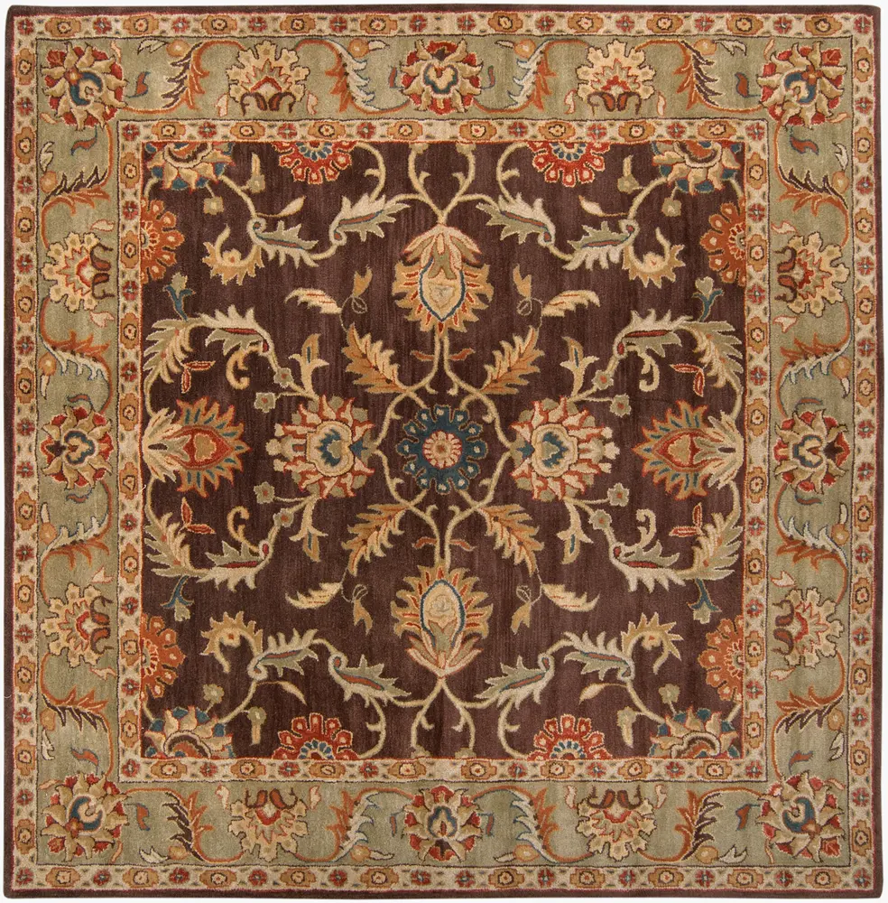Caesar CAE-1009 4' x 4' Handmade Rug