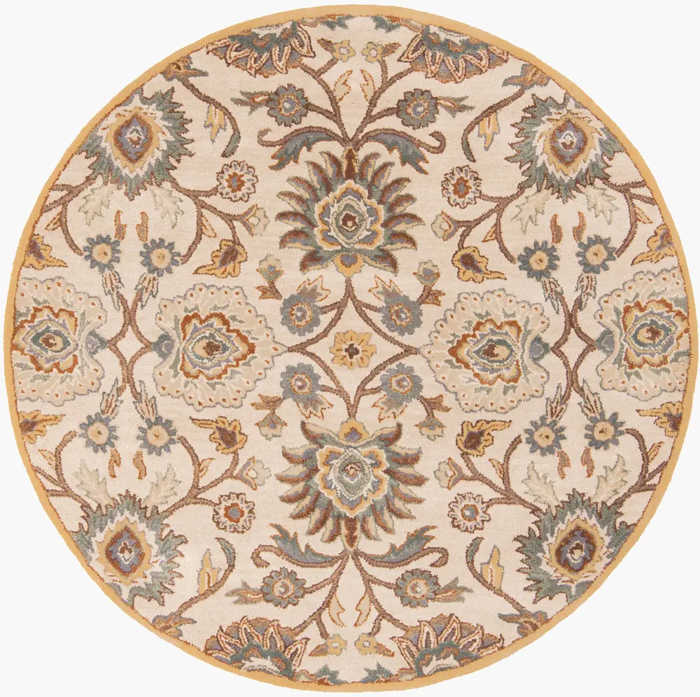 Caesar CAE-1012 4' x 4' Handmade Rug
