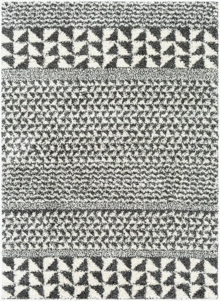 Deluxe Shag DXS-2310 2' x 3' Machine Woven Rug