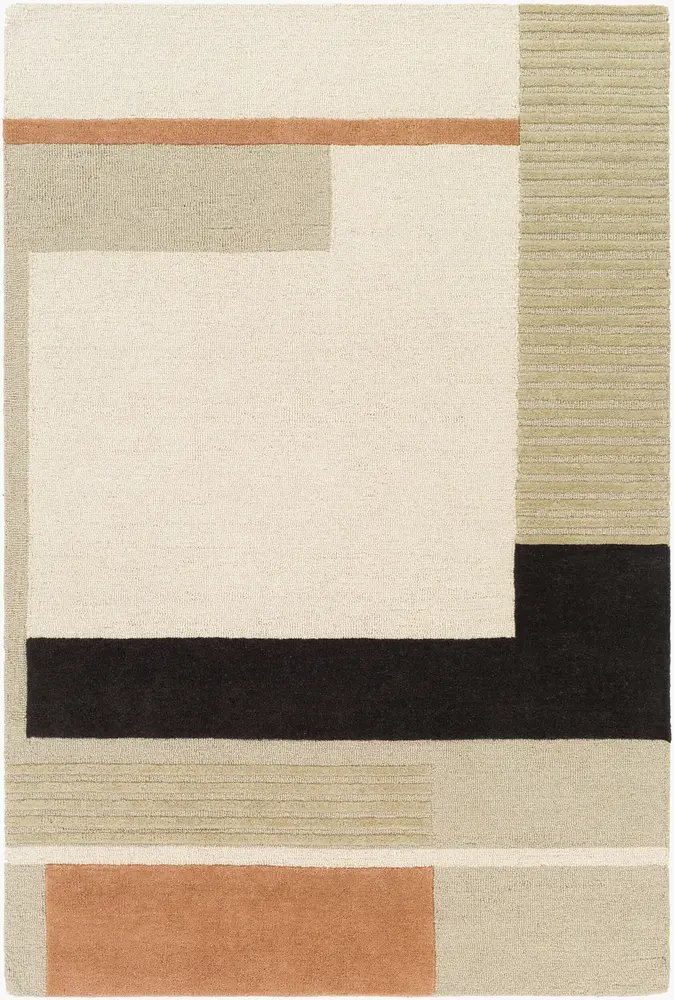 Emma EMM-2303 2' x 3' Handmade Rug