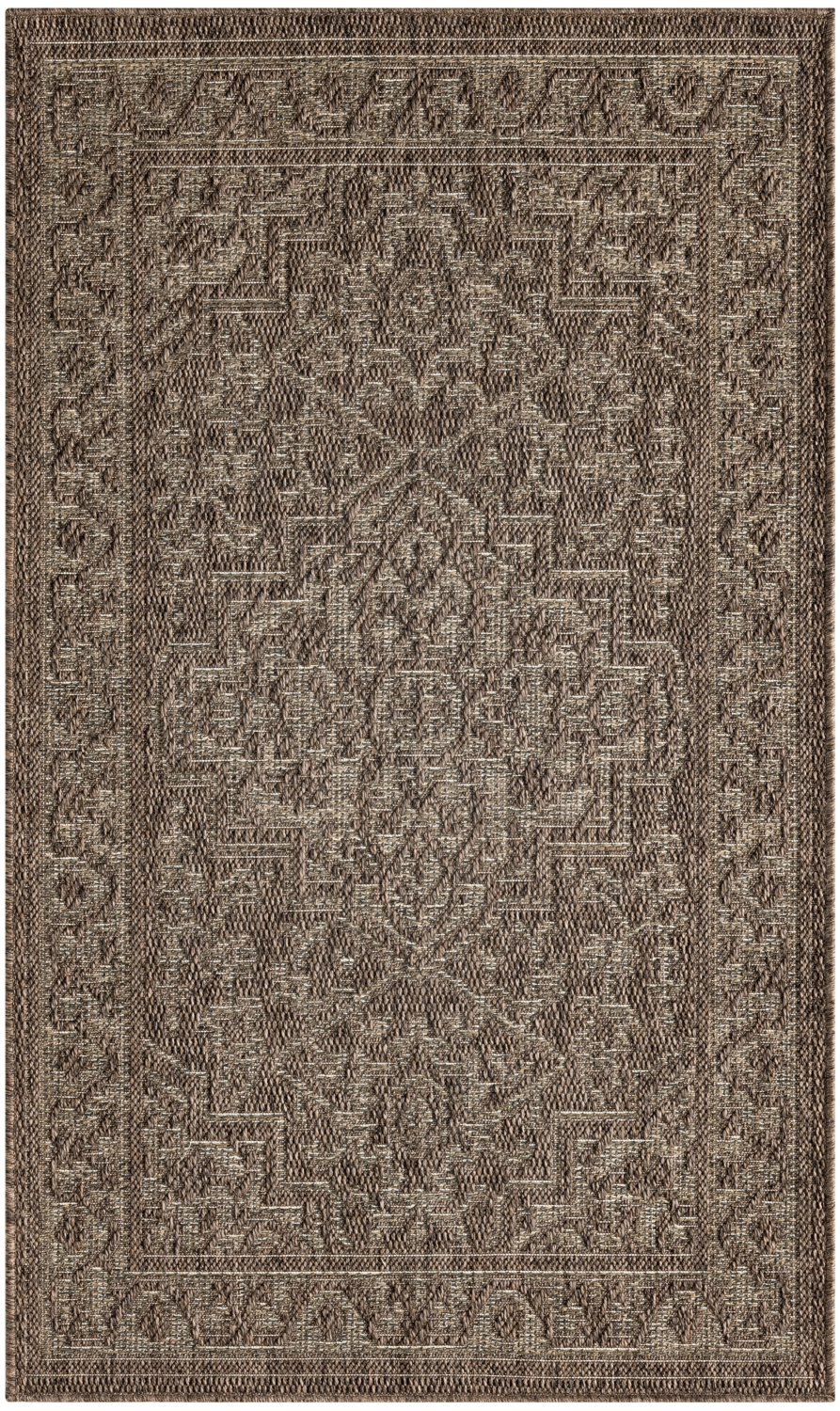 Nourison Tulum 2' x 3' Brown Outdoor Rug