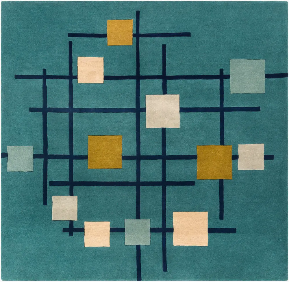 Forum FM-7201 4' x 4' Handmade Rug