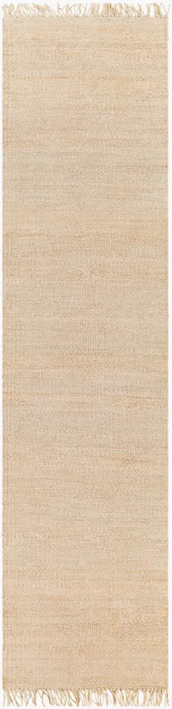 Jute JUTE BLEACH 3' x 12' Handmade Rug