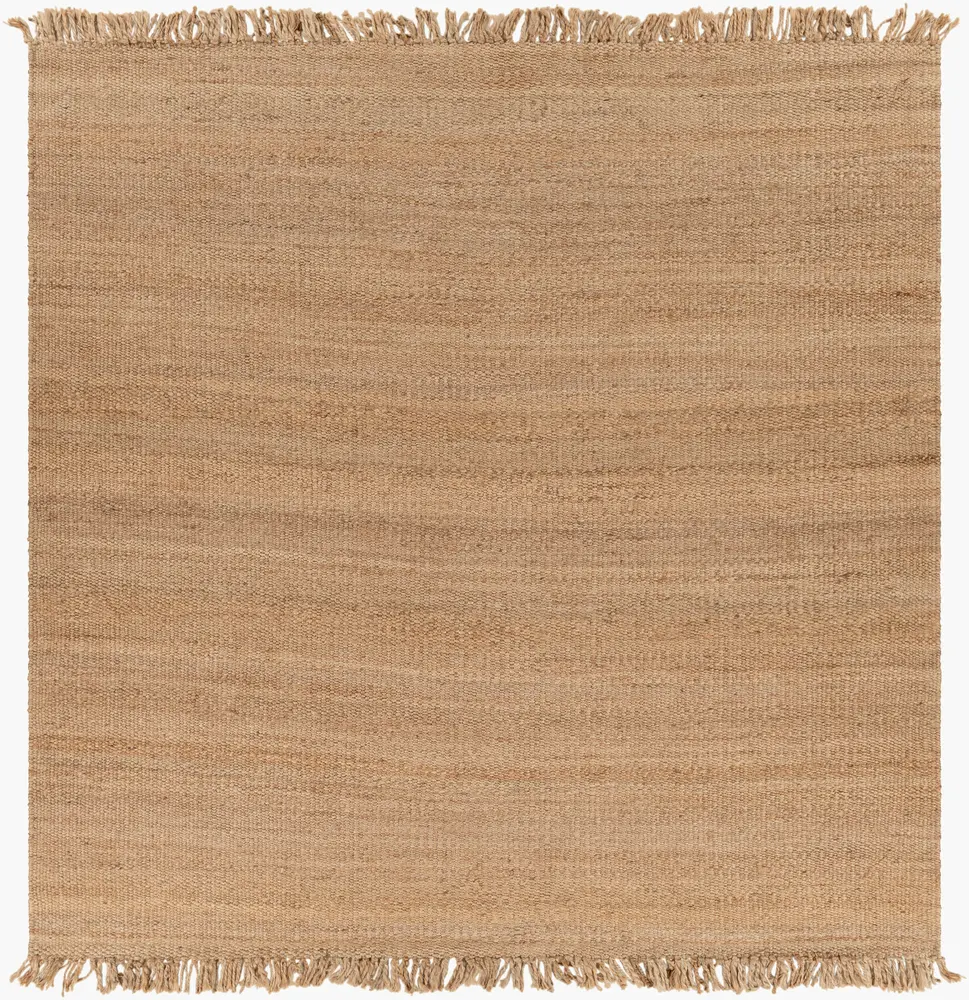 Jute JUTE NATURAL 8' x 8' Handmade Rug