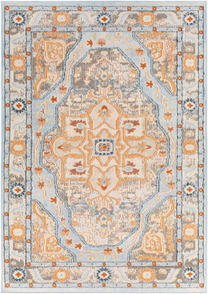 Pisa PSS-2334 5' x 7' Machine Woven Rug