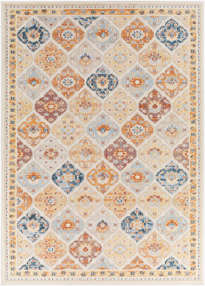 Pisa PSS-2342 5' x 7' Machine Woven Rug