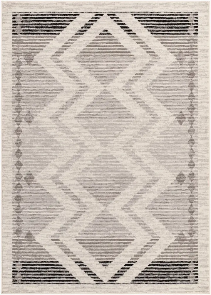 Pisa PSS-2353 5' x 7' Machine Woven Rug