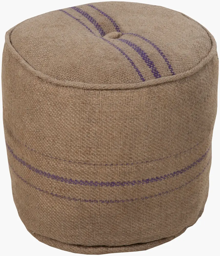 Burlap POUF-13 17