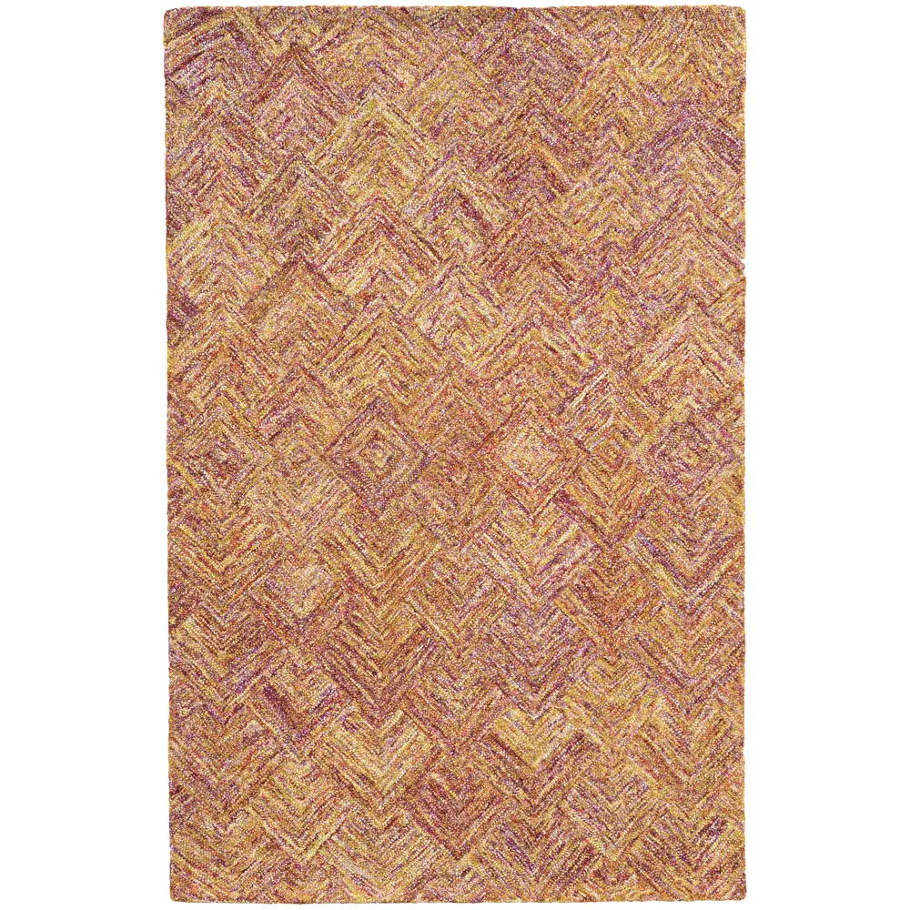 Colorscape 42113 Orange/ Pink Indoor Area Rug - 10' x 13'