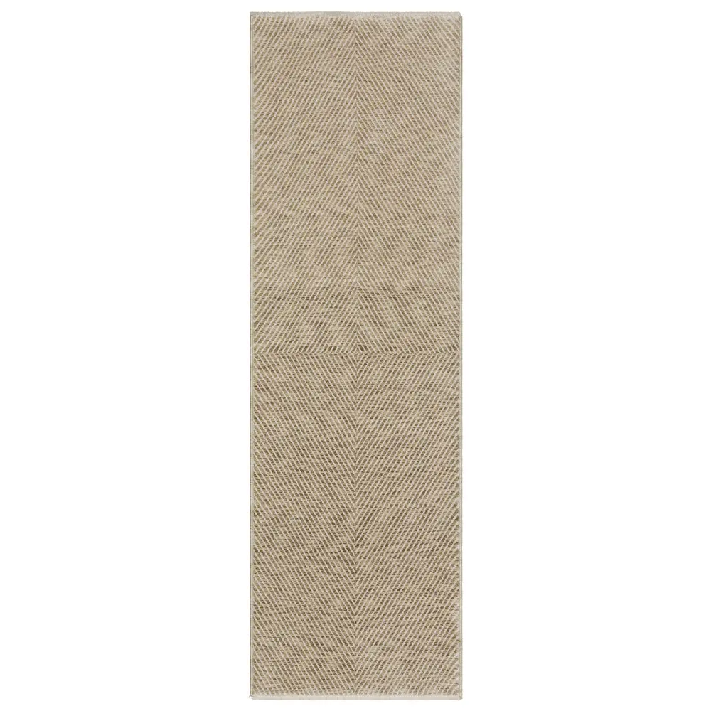 Echo ECH10 Beige/ Tan Indoor Area Rug - 2'3