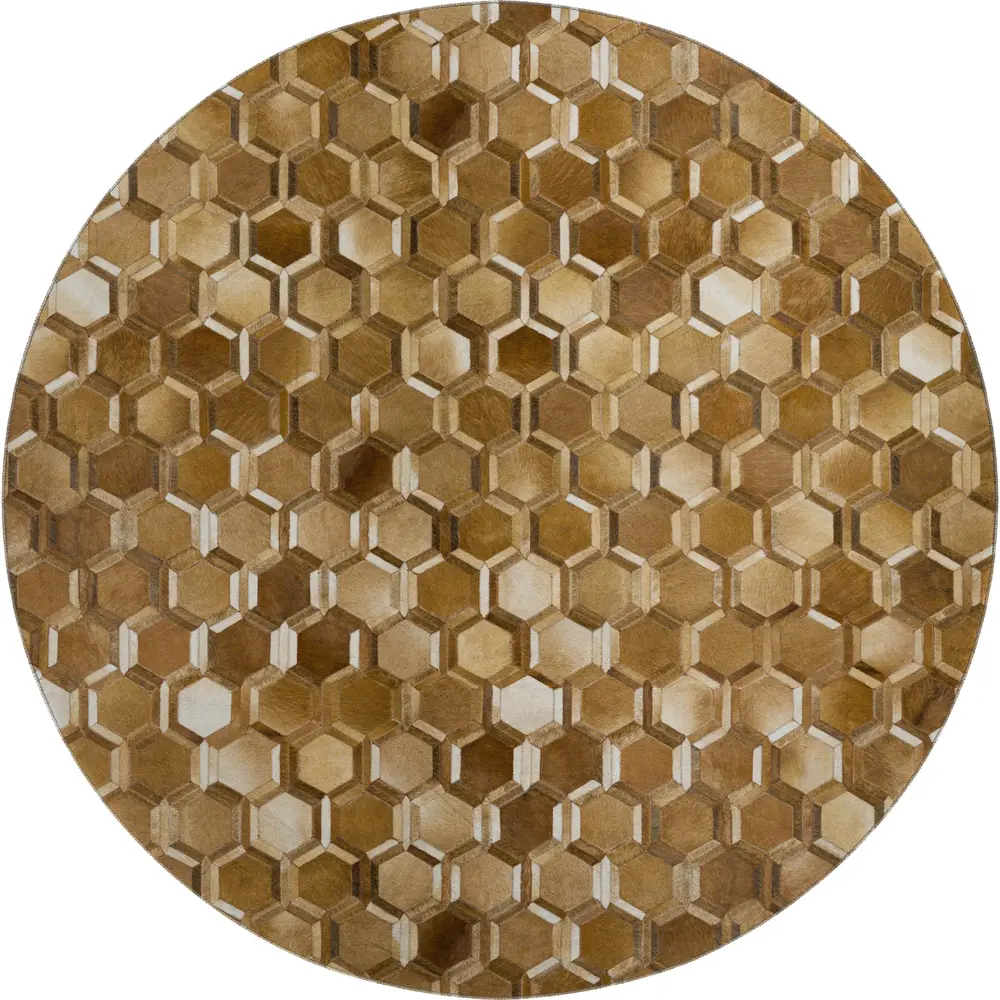 Bozeman BM1 Brown 8' x 8' Round