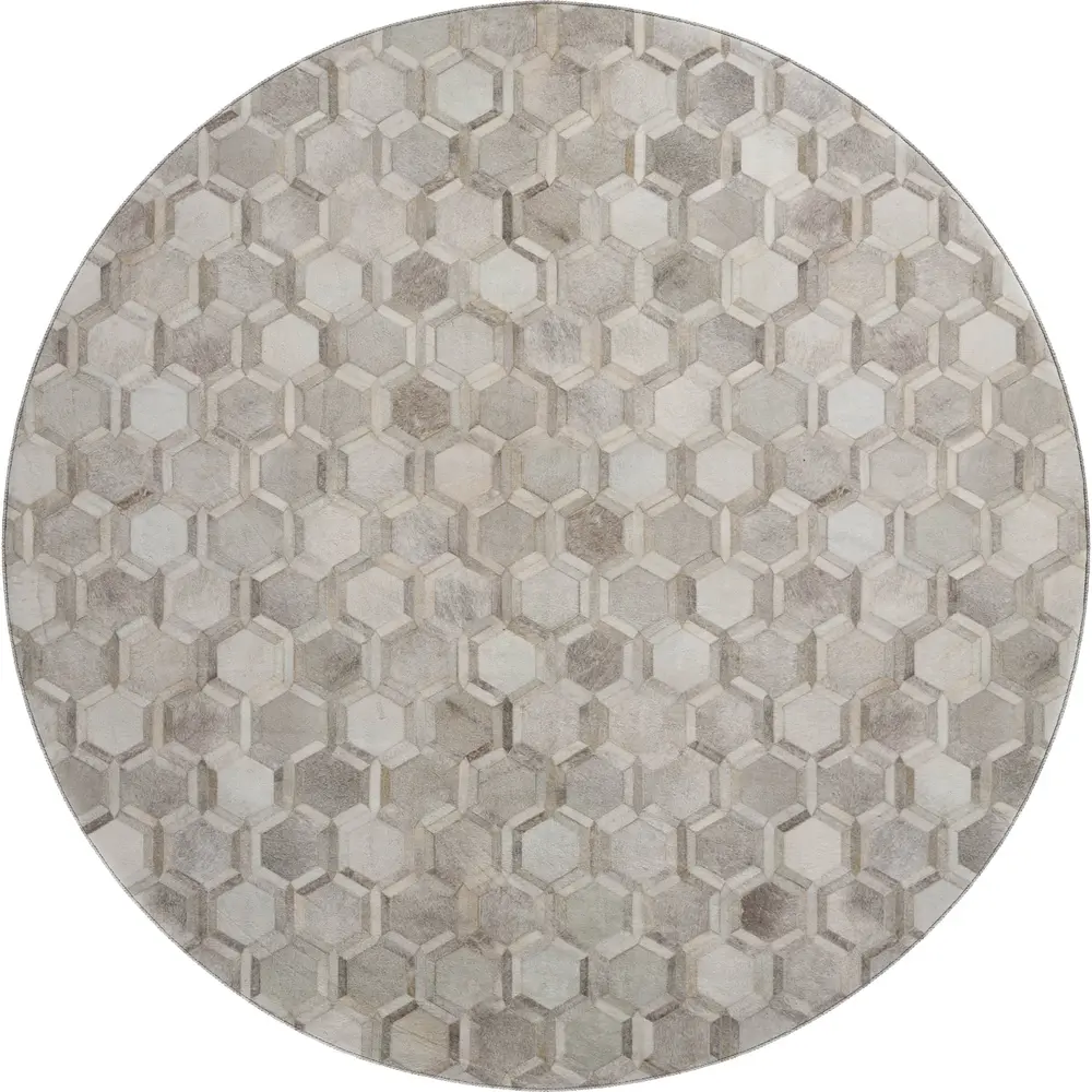 Bozeman BM1 Gray 8' x 8' Round