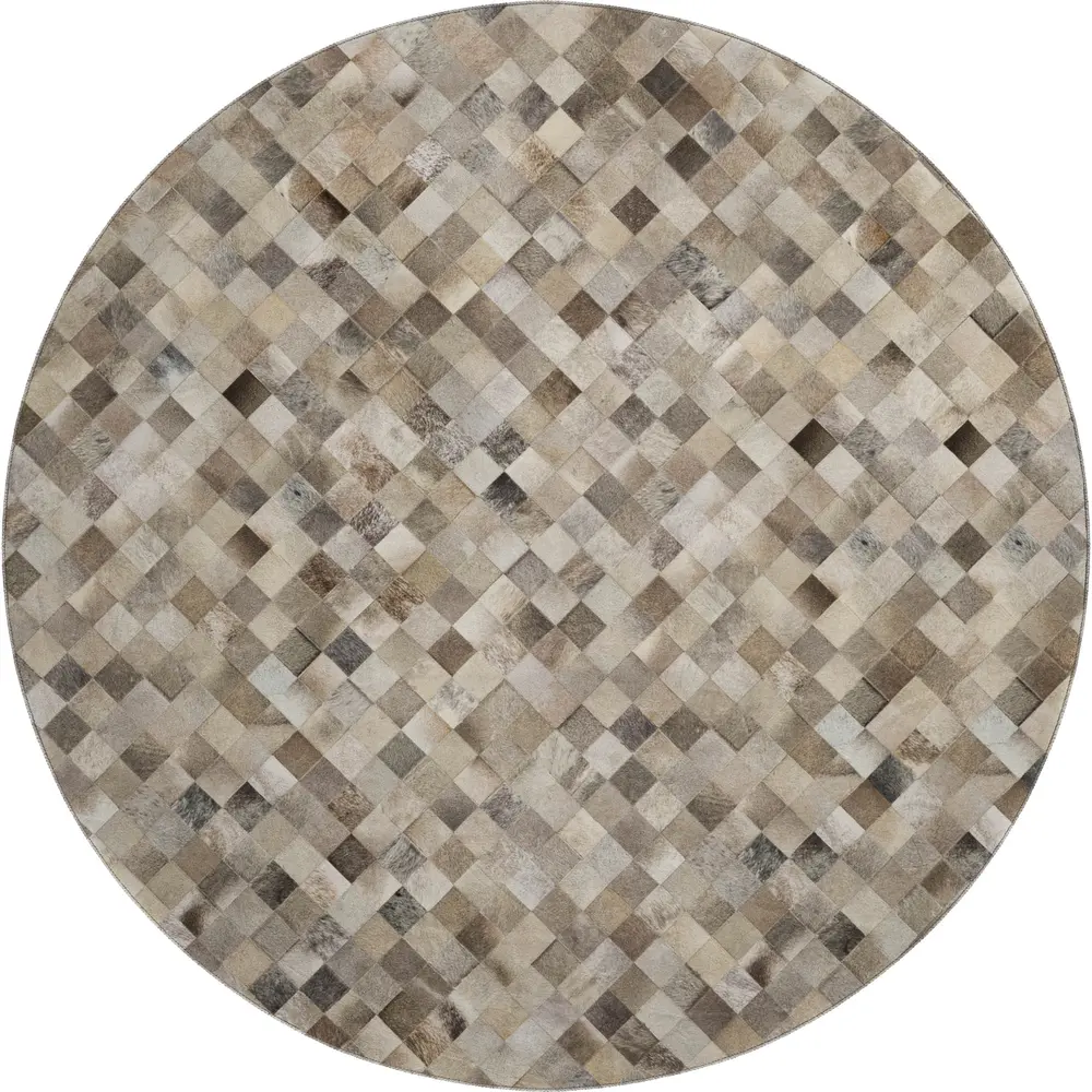 Bozeman BM2 Gray 8' x 8' Round