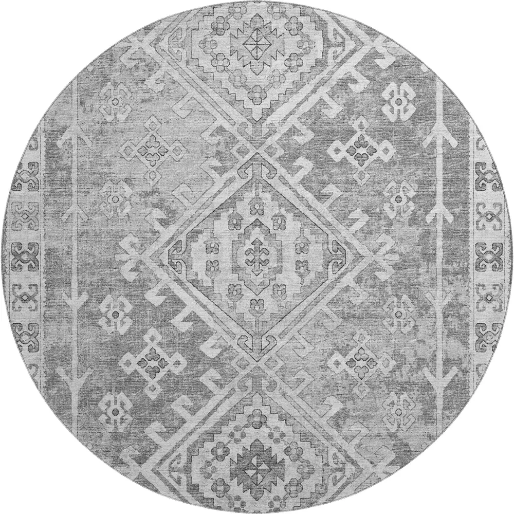 Brisbane BR2 Silver 8' x 8' Round