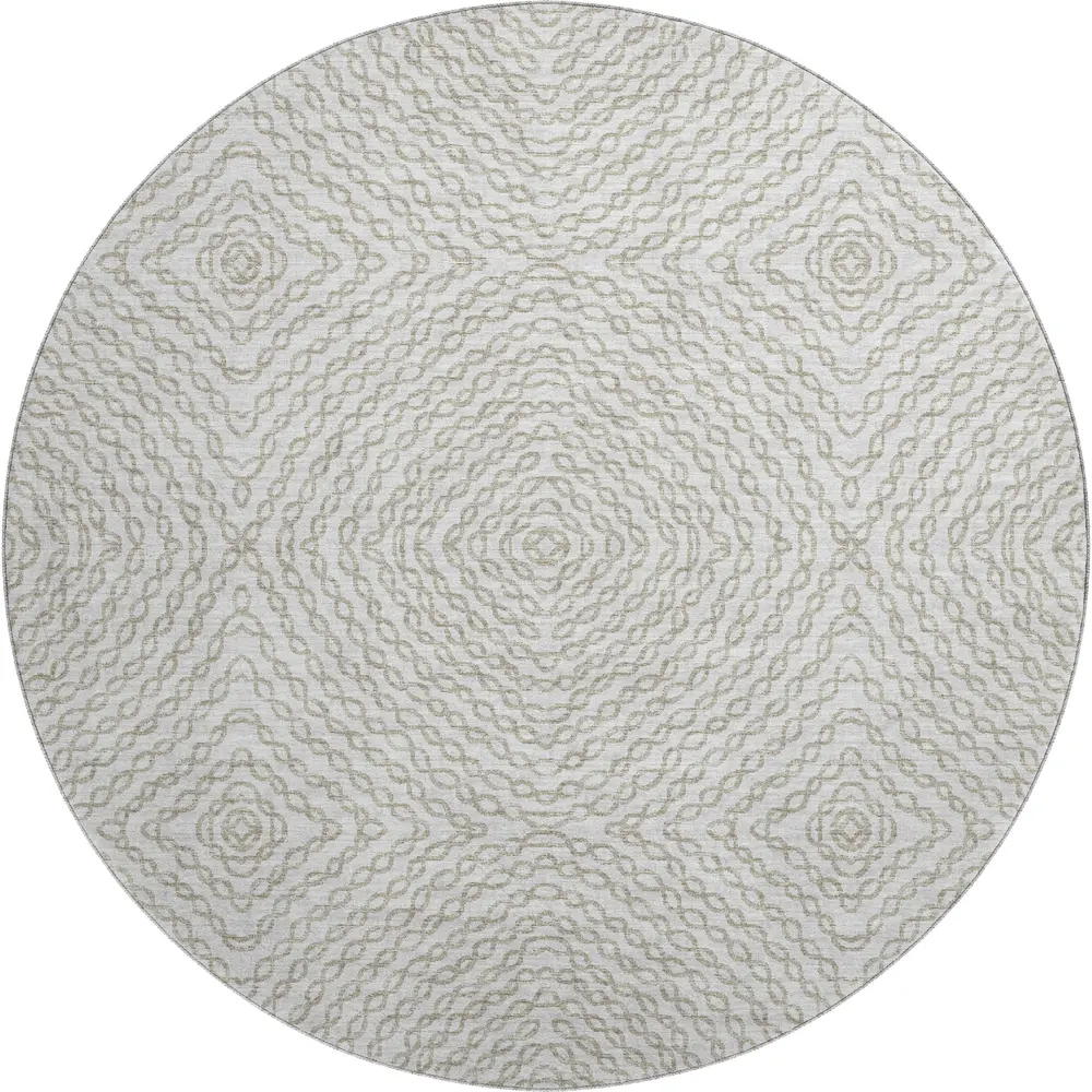 Brisbane BR3 Ivory 8' x 8' Round