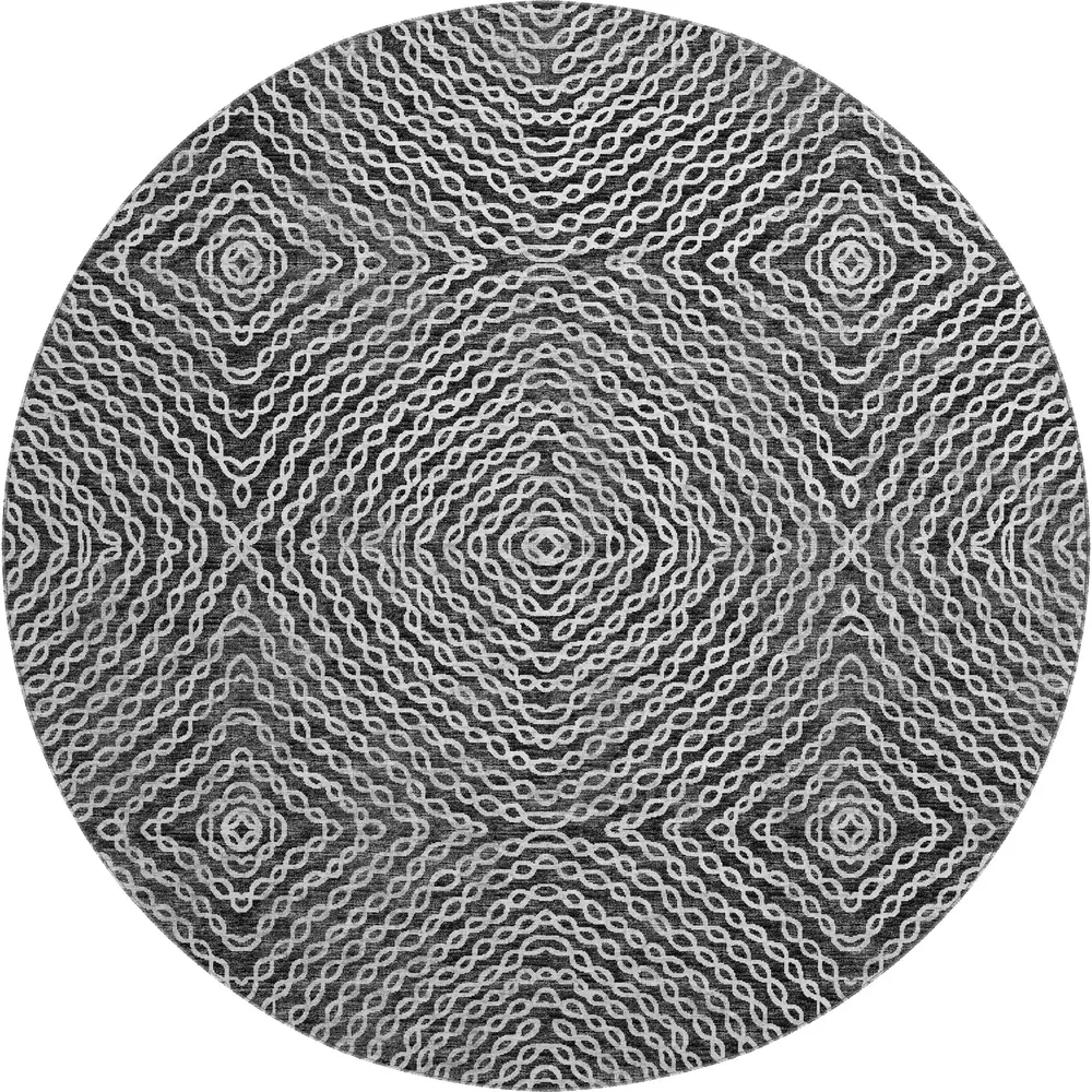 Brisbane BR3 Midnight 8' x 8' Round