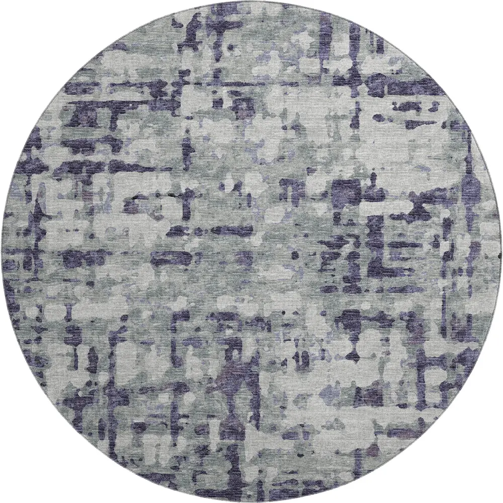 Brisbane BR5 Eggplant 8' x 8' Round