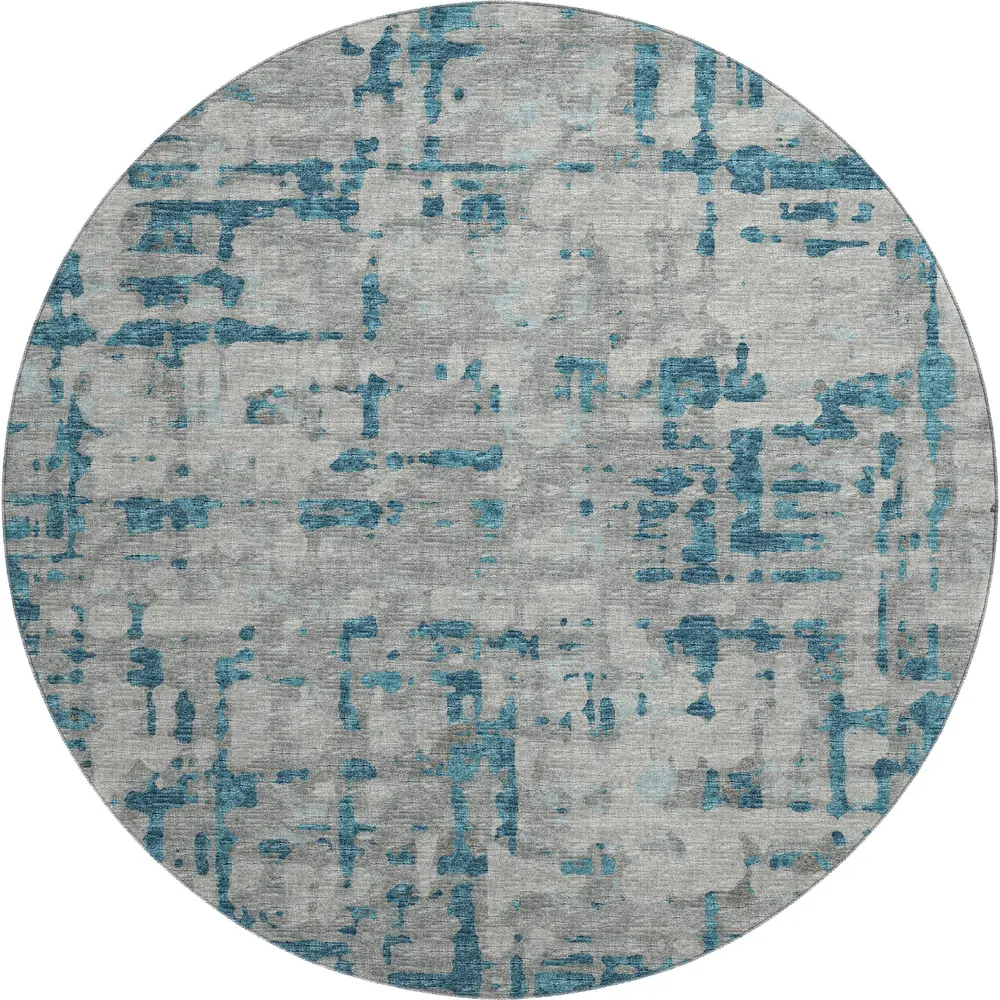 Brisbane BR5 Teal 8' x 8' Round
