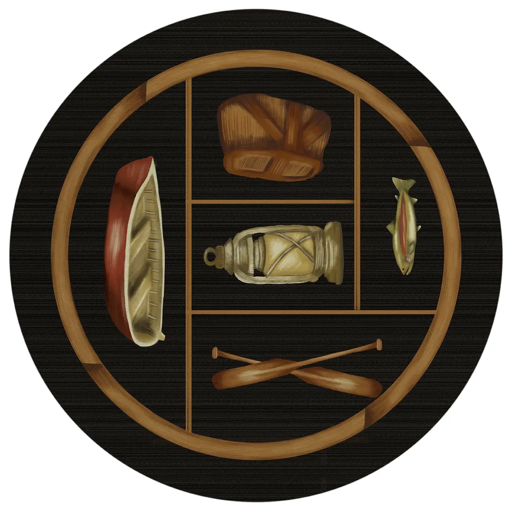 Excursion EX4 Black 8' x 8' Round