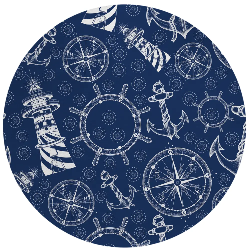Harbor HA9 Navy 8' x 8' Round