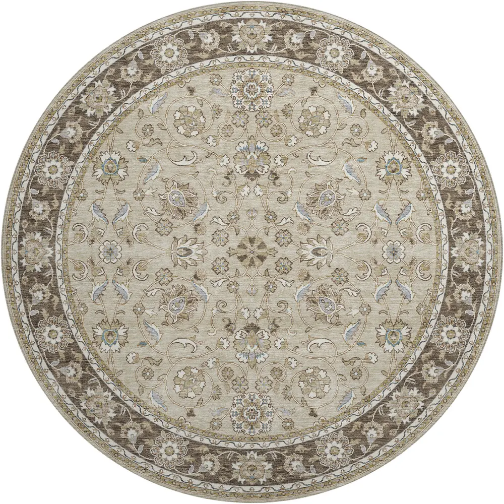 Hatay HY1 Beige 8' x 8' Round