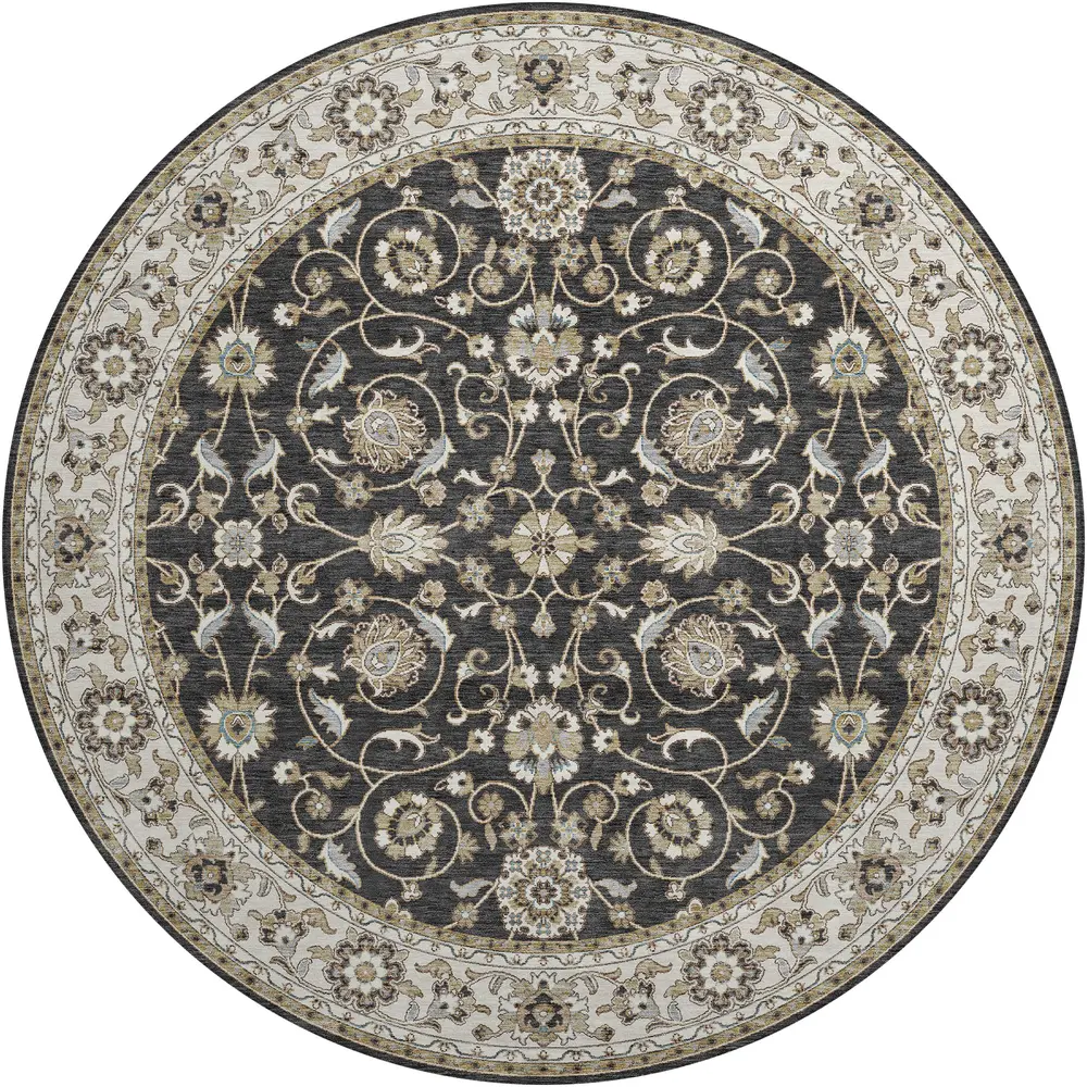 Hatay HY1 Black 8' x 8' Round