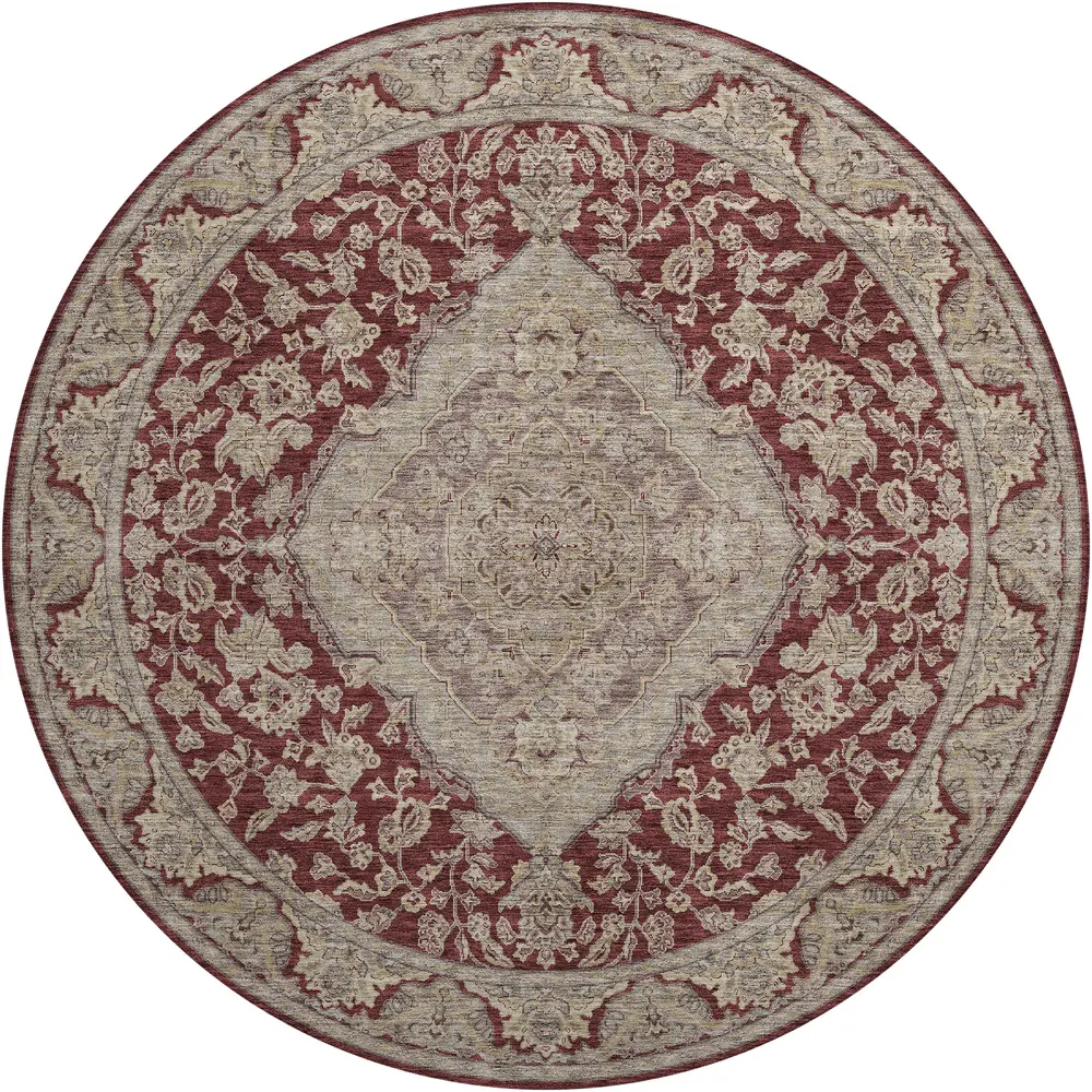 Hatay HY3 Garnet 8' x 8' Round