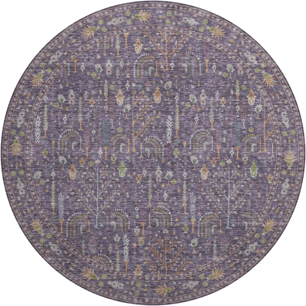 Hatay HY5 Eggplant 8' x 8' Round