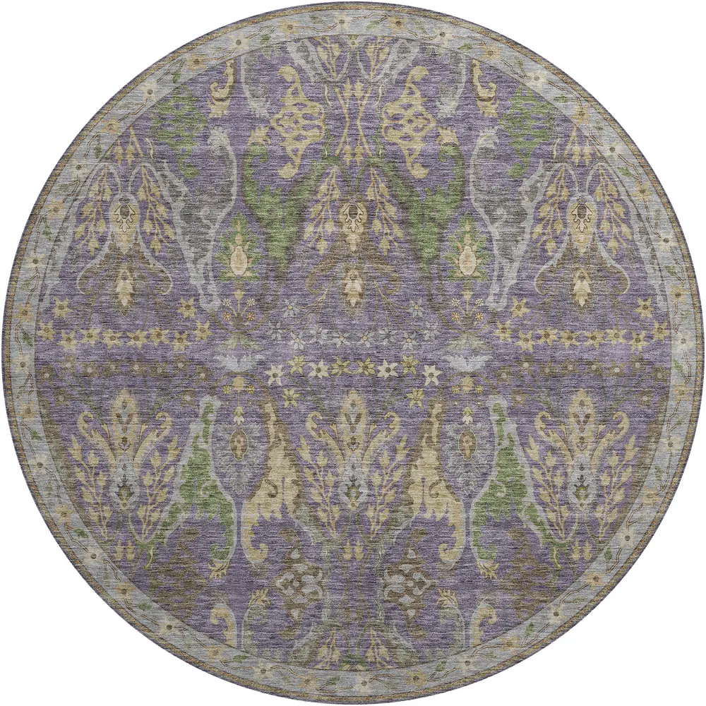 Hatay HY6 Purple 8' x 8' Round