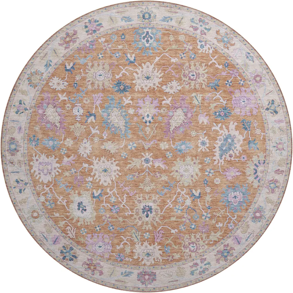 Hatay HY7 Orange 8' x 8' Round