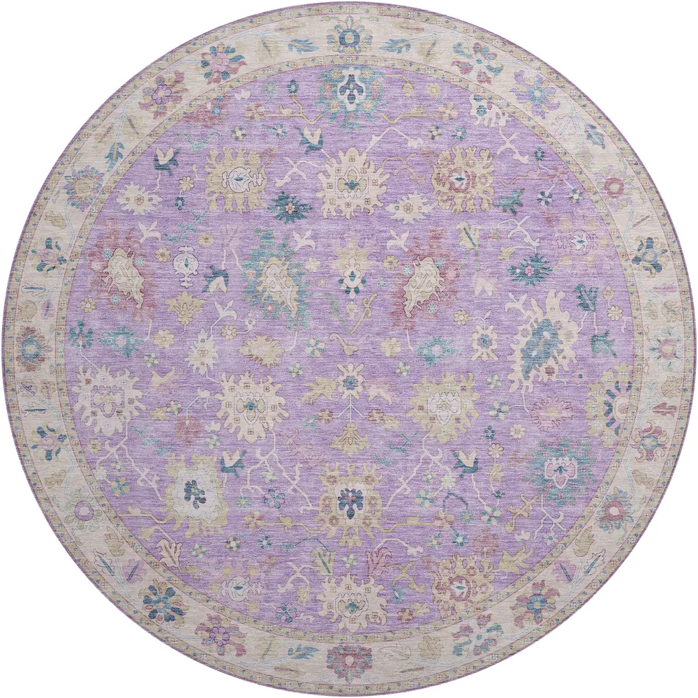 Hatay HY7 Purple 8' x 8' Round