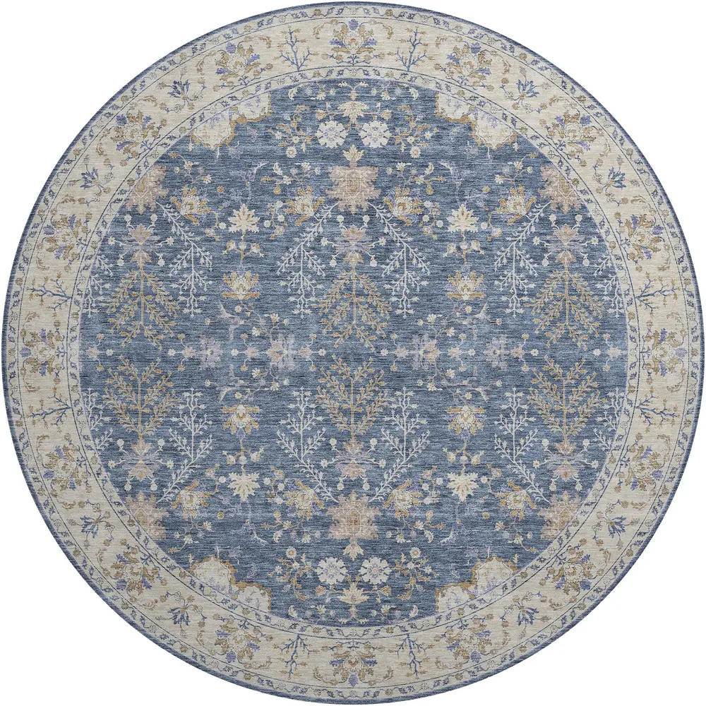 Hatay HY9 Blue 8' x 8' Round