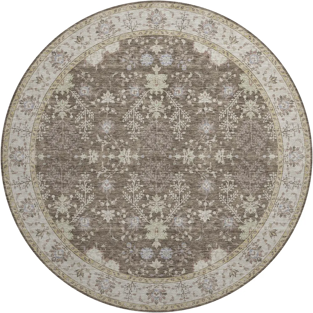 Hatay HY9 Brown 8' x 8' Round