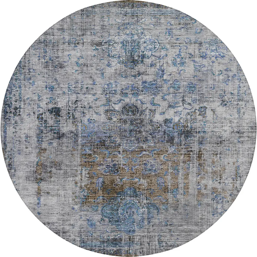 Karaj KJ2 Blue 8' x 8' Round
