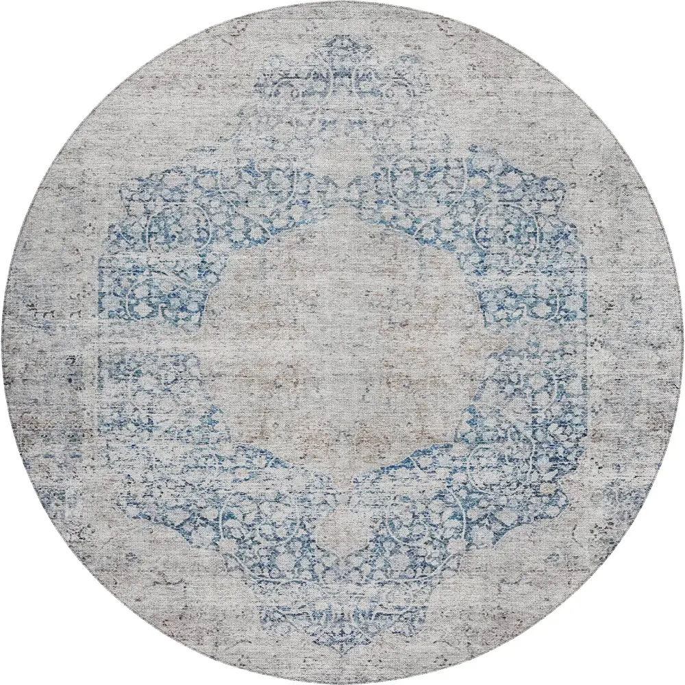 Karaj KJ8 Blue 8' x 8' Round