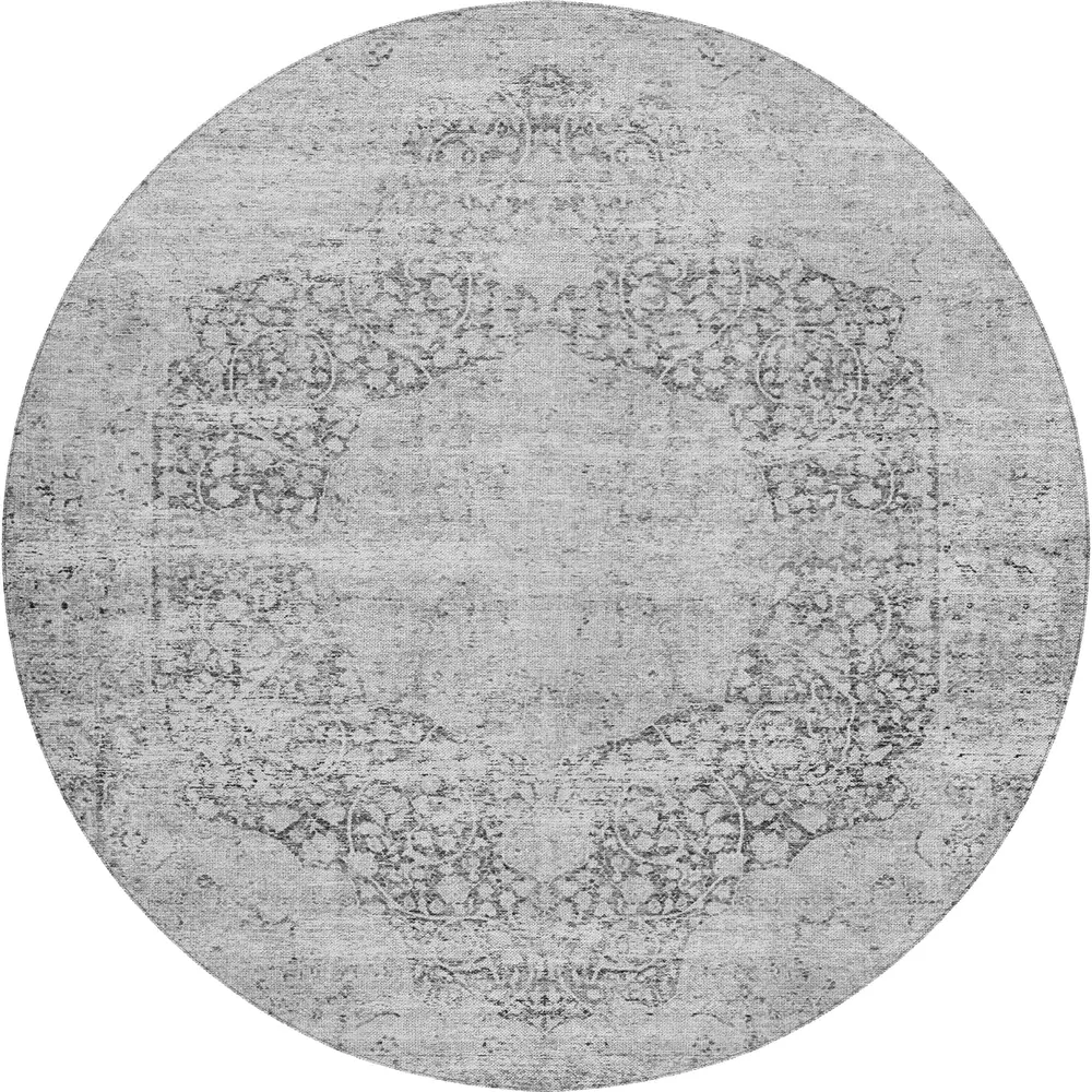 Karaj KJ8 Gray 8' x 8' Round