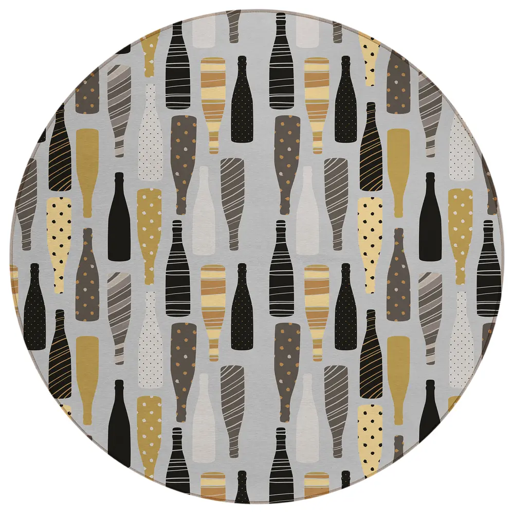 Kendall KE12 Silver 8' x 8' Round