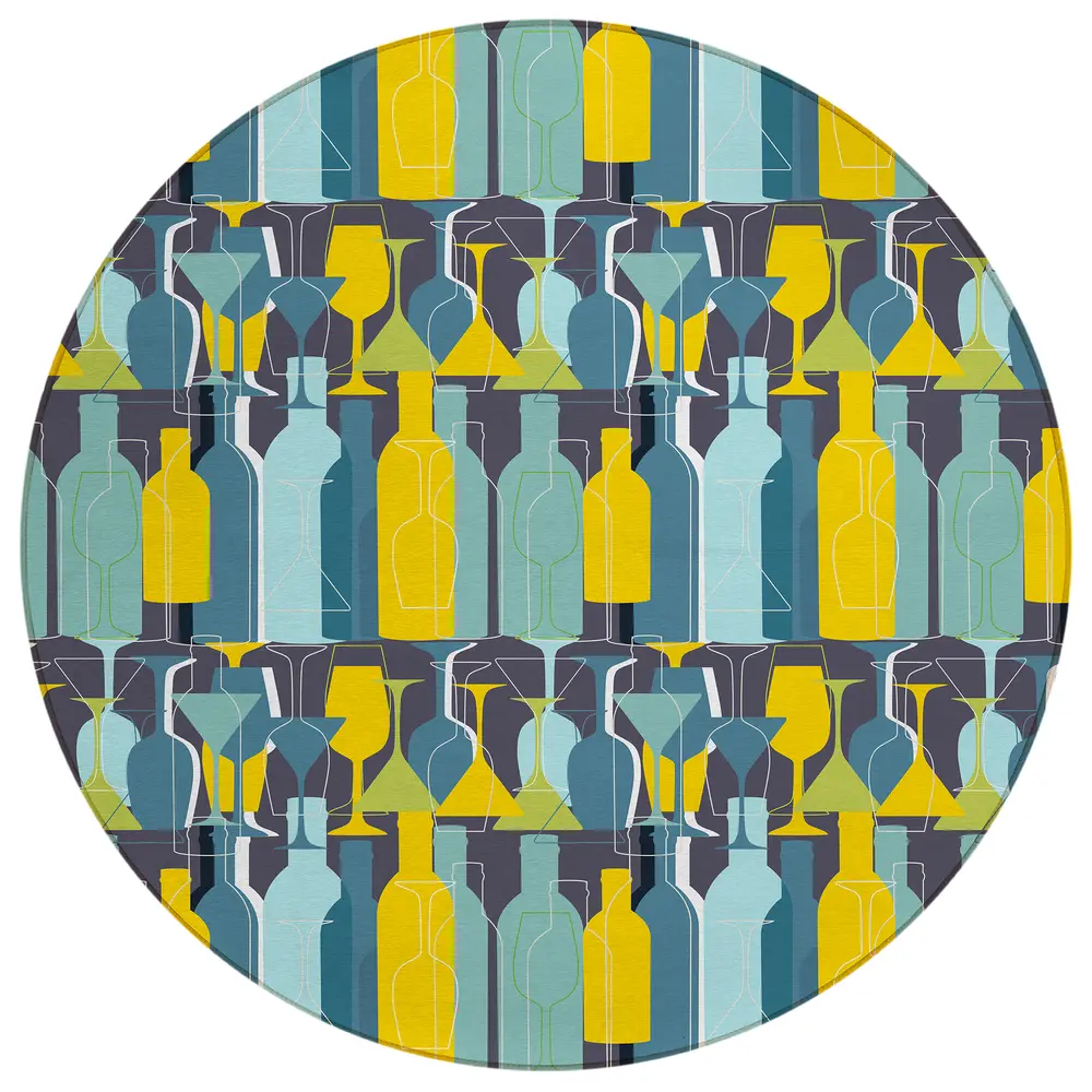 Kendall KE13 Ink 8' x 8' Round