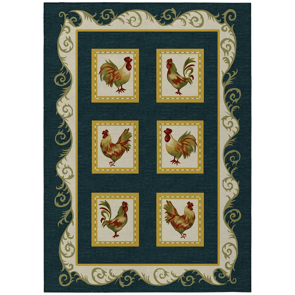 Kendall KE4 Black 3' x 5'