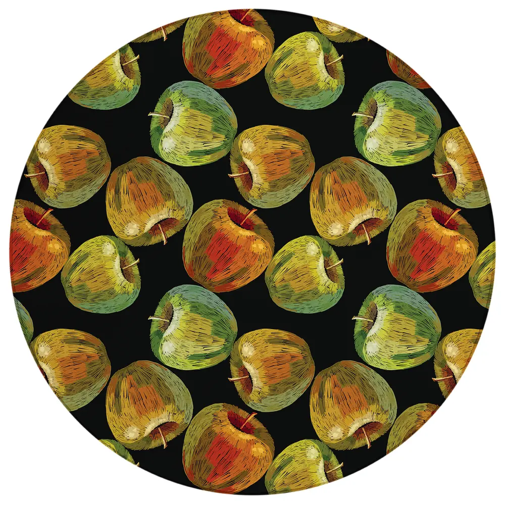 Kendall KE8 Black 8' x 8' Round