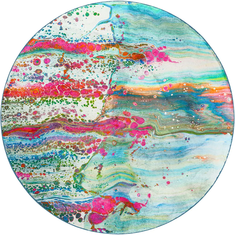 Kikiamo KK2 Confetti 8' x 8' Round